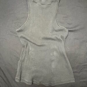 SKIMS black mock neck Tank Top